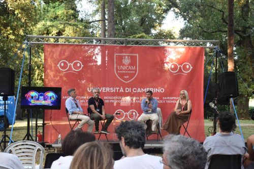 UNICAM-Scienza-in-Festa-2025-Graziano-Leoni-Andrea-Polini-Michele-Loreti-Giovanna-Salvucci-2